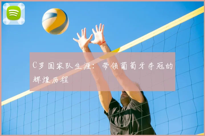 C罗国家队生涯:带领葡萄牙夺冠的辉煌历程